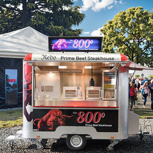 2025 Concession Catering Mobile Bar BBQ Food Trailer Fully Equipped Ice Cream Coffee Fast Food Truck <b>For</b> Sale - Product Image 4