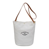 Nouveau design en gros grands sacs à bandoulière shopping livre d'étudiant cartable fille sac à dos toile sac seau