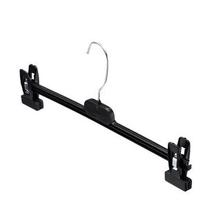 Meilleur cintre en plastique, clip en plastique noir, cintre de jupe de pantalon - Product Image 2