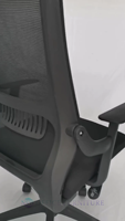 Foshan vente en gros de meubles de maison ergonomiques modernes ergonomiques réglables et pivotantes chaise de personnel bon marché chaise d'ordinateur chaise de bureau en maille