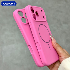 <span class=keywords><strong>Funda</strong></span> Magnética <span class=keywords><strong>de</strong></span> <span class=keywords><strong>Silicona</strong></span> VAWI V-S08, Color Sólido, Textura Agradable al Tacto, <span class=keywords><strong>para</strong></span> <span class=keywords><strong>iPhone</strong></span> <span class=keywords><strong>13</strong></span> 14 15 16 17 Pro Max - Product Image 2