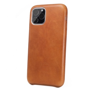 Quảng Châu Hàng Đầu Sang Trọng Hạt Retro Crazy Horse Da Dầu Sáp Da Chính Hãng Siêu-Thin Cover Quay Lại Trường Hợp Điện Thoại Cho iPhone 11pro - Product Image 2