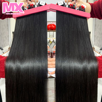 Extensiones de Cabello Humano Virgen Vietnamita Liso Sin Procesar de Proveedores, Paquetes de Cabello Natural con Cutícula Alineada, Estilo Ondulado Doble