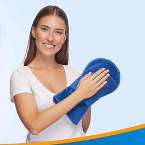 Guantes para calentar en microondas, guantes de nailon azul, resistentes a altas temperaturas - Product Image 2