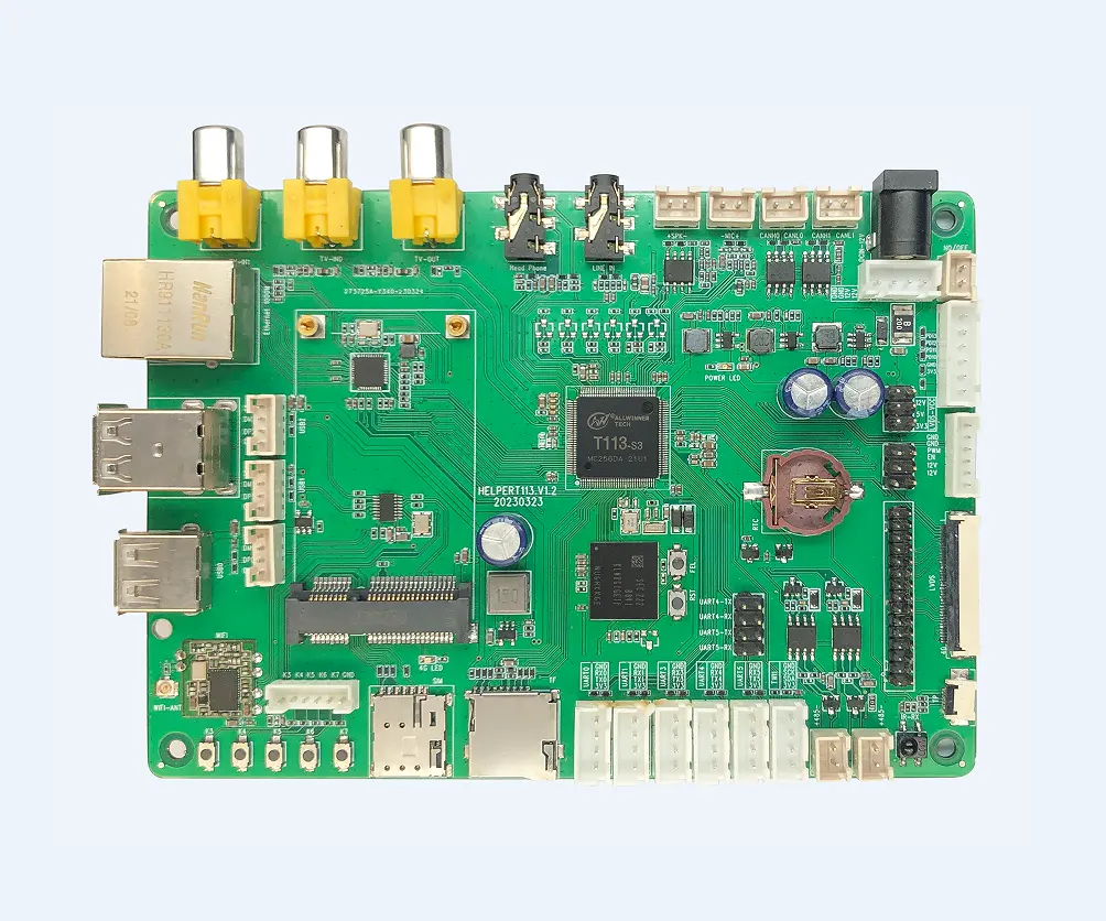 Helper T113-S3 Allwinner Chip lõi kép cho công nghiệp HMI giải pháp xe cụ điều khiển PLC Linux Board