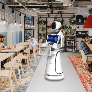 <span class=keywords><strong>Intelligenza</strong></span> <span class=keywords><strong>artificiale</strong></span> intelligente di benvenuto servizi di accoglienza di saluto che guidano Robot ricezione Robot espositivi - Product Image 3