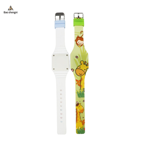 Nuevo Reloj Infantil Digital LED con Dibujos Animados, Reloj Analógico Personalizado con Correa, Reloj de Pulsera con Luz LED de Animales para Niñas y Niños - Product Image 5