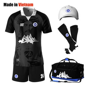 Custom Street <b>Retro</b> <b>Football</b> Jersey Sublimation Design Breathable Youth Sports Soccer Team Wear Shirt - Product Image 1