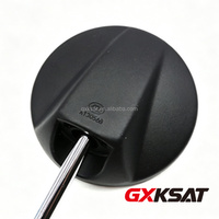 Espejos Retrovisores Universales Redondos de 10 mm para Motocicleta GXKSAT, Repuesto para KWSK KLR650 KLX250, Motocicleta Deportiva Doble Propósito