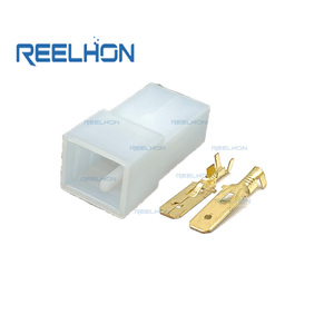 2-pin nam Ổ cắm điện dây nịt cắm DJ7029-6.3-11 180924-5 Tự động kết nối thiết bị đầu cuối - Product Image 1