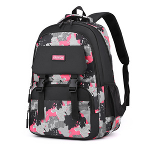 Sacs d'école pour filles, primaire, 3e <span class=keywords><strong>à</strong></span> 6e année, collège, sacs <span class=keywords><strong>à</strong></span> <span class=keywords><strong>bandoulière</strong></span>, réduction de la charge, protection de la colonne vertébrale, <span class=keywords><strong>sac</strong></span> <span class=keywords><strong>à</strong></span> dos en nylon et polyester - Product Image 5