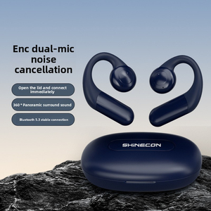 Auriculares Qianhuan Unisex OWS Abiertos Bluetooth 5.3, Inalámbricos, para Teléfono Móvil, Larga Duración, con Reducción de Ruido ENC - Product Image 2