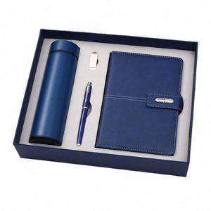 Artículos Promocionales al por Mayor, Cuaderno Personalizable, Diario, Termo, Set de Regalo con Cuaderno, Bolígrafo y Botella de Agua - Product Image 2