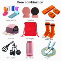 Kit d'événement de course urbaine personnalisé : Ensemble de course marathon, T-shirt à séchage rapide, Visière, Bouteille d'eau, Sac fourre-tout, Dossard de course, Articles de sport pour compétition de course