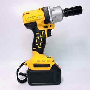 Llave de Impacto Inalámbrica de Alto Torque, Amarilla, para Reparación de Neumáticos de Automóvil, Batería de Litio Recargable, Llave Inalámbrica de Alta Resistencia - Product Image 1