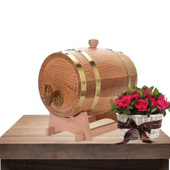 1,5 L/3L/5L/10L Vintage Holz eiche Holz Bier Barrel Rotwein Barrel für Bier Brandy whisky Rum Port
