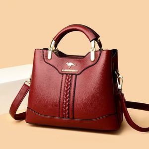 Bolso Bandolera de Lujo para Mujer, Cuero PU de Alta Calidad con Cierre de Cremallera, Estilo Clásico, Forro de Poliéster.8760 - Product Image 4