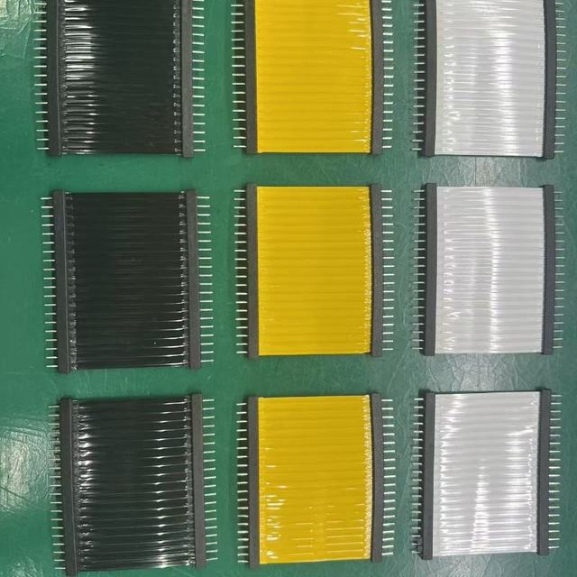 1.0/1.27/2.54/5.08mm Pitch Axon Panta Fixed Jumper Cable Round Flat Flex Strip for FFC FPC DIP Connectors