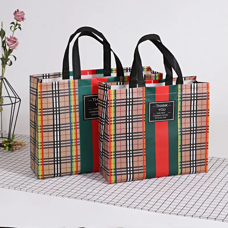 Fornitore di cina sacchetti regalo per piccole imprese sacchetti per la spesa sacchetti in tessuto Non tessuto