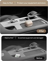 Estuche para Herramienta de Diagnóstico de Automóviles FIXD, Escáner OBD2 Bluetooth, Herramienta de Diagnóstico, Bolsa de Almacenamiento Portátil Mini Compacta