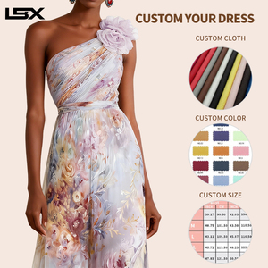 Vestido Midi Personalizado para Mujer, Estampado Floral Multicolor, Tejido, con <span class=keywords><strong>Tirantes</strong></span> Finos, Cuello Cuadrado, Cintura Alta, Informal, para Uso Diario o Vacaciones - Product Image 2