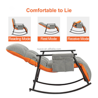 Nouvel arrivage de chaises de salon modernes, canapé paresseux pliant, détente, chambre à coucher, fauteuil à bascule de loisirs