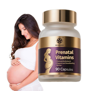 <span class=keywords><strong>Acide</strong></span> <span class=keywords><strong>folique</strong></span> en capsule multivitaminée prénatale pour femmes enceintes <span class=keywords><strong>et</strong></span> allaitantes Formule personnalisée pour femmes enceintes - Product Image 1