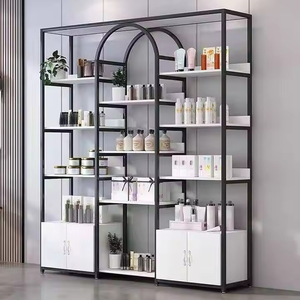 Exhibidor de Cosméticos Personalizado para Tienda de Belleza, Estante de Metal para Centro Comercial, Exhibidor de Maquillaje de Pared - Product Image 4