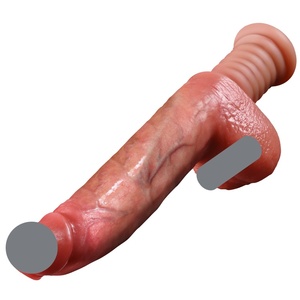 Kadın yetişkin kullanımı için çevre dostu ve taşınabilir tasarım ile el yumuşak sıvı silikon kauçuk titreşim çubuk Masturbator - Product Image 4