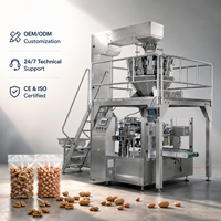 Machine d'emballage de sacs préformés à entraînement servo pour noix, équipement d'emballage haute précision à fonctionnement stable, fournisseur