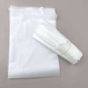 Reusable transparent Custom PE Plastic Security Zipper <b>Bags</b> with Gravure Printing for garment underwear <b>Packaging</b> - Product Image 6