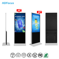 Pantalla Táctil de 49 Pulgadas 4K UHD para Kiosco, Señalización Digital, Publicidad, Android, WiFi, Cloud CMS, Restaurante, OEM, 1 Año de Garantía