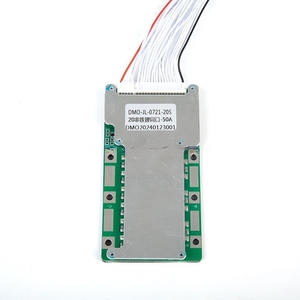 Sistema de gestión de baterías de iones de litio (Li-ion) LiFePO4 para vehículos eléctricos, 3S-21S, 10A, 20A, 30A, 50A, 80A, 100A, placa de protección de batería para bicicletas eléctricas. - Product Image 1