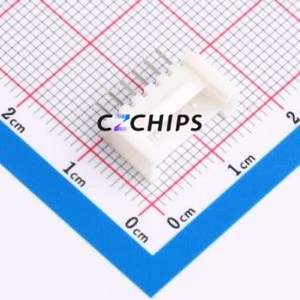 WAFER-HY2.0-6PZZ Wire-to-Board Pin Header Through hole Component (THT),P=2mm Connector 1x6P 2mm Through Hole HY - Product Image 1