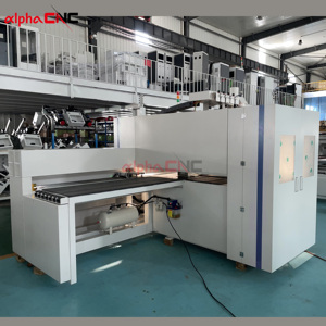 Máquina de perforación CNC de alta precisión Alpha para madera de seis lados, máquinas de perforación CNC de seis lados para muebles con doble estación - Product Image 4