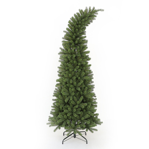Arbre de Noël artificiel en gros pour décorations de fêtes, arbre de Noël vert en PE avec pied en métal, 6 pieds, 7 pieds, 8 pieds - Product Image 2