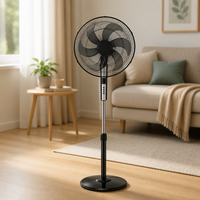 Ventilateur tour blanc télécommandé avec lampe anti-insectes, 3 vitesses, refroidissement par air, port de charge USB