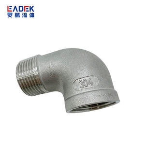 Coudes à filetage interne et externe à 90 degrés en acier inoxydable 316, approvisionnement transfrontalier pour la plomberie, la protection incendie, les raccords de conduites de gaz - Product Image 3