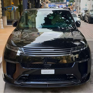 Kit carrosserie en fibre de carbone style MSY pour le nouveau Land Rover Range Rover Sport SV <span class=keywords><strong>SVR</strong></span> 2024, mise à niveau vers les kits carrosserie style M, lèvre de pare-chocs - Product Image 4