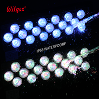 RGBW LED Wand waschanlage Außengebäude Fassade Dekorative Akzente Baum beleuchtung Dmx LED Projektor DMX LED LIGHT GARDEN LAMP