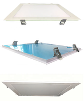 Plafonnier LED encastré 295x1195 595x595 620x620 30w 36w 60w Dimmable Ultra Fin pour Plafond en Plâtre de Ciment