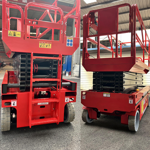 Otomatik Yürüyen Platform 6m 8m 10m 12m 14m Kendinden Tahrikli Mobil Elektrikli Makaslı Platform Adam Kaldırıcı - Product Image 4