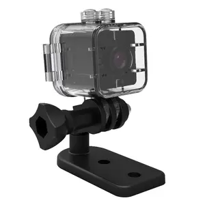 Câmera para esportes à prova d' água sq12, câmera de ação, dv de peixe, gravador, 1080p, vídeo subaquático