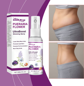 OEM Private Label Body dimagrante <span class=keywords><strong>Spray</strong></span> brucia grassi estratto di fiori Pueraria migliora l'elasticità della pelle compattezza cura modellante corpo - Product Image 3