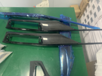 Remplacement des garnitures de tableau de bord intérieur en fibre de carbone véritable pour BMW Série 3 et 4 F30 F31 F32 F33 F34 F36 F80 F82 F83
