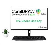 CorelDRAW Graphics Suite 2025 for Mac Digital Code Lifetime Device Bind Vector Drafting and Design Software