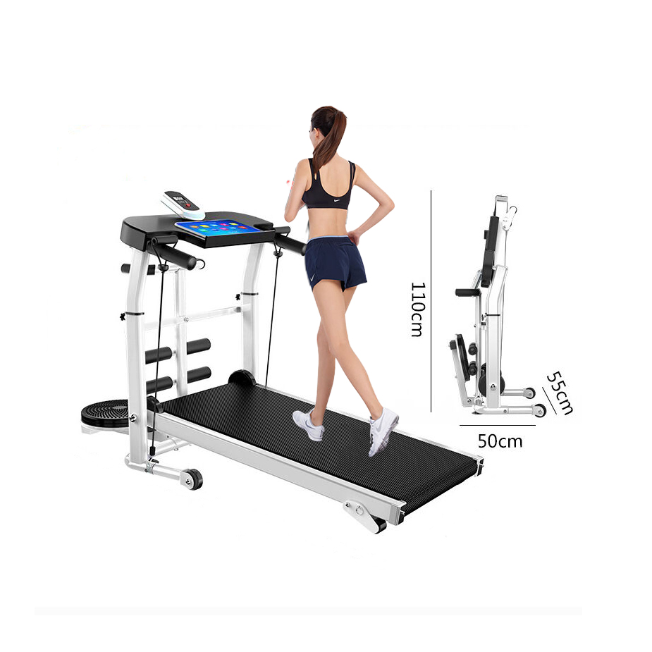 Домашняя беговая дорожка PILEYK, складной тренажер для упражнений, фитнес-беговая дорожка