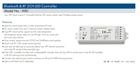 Contrôleur LED Bluetooth RF Skydance WB1 12-36V, contrôleur de bande LED Tuya, monochrome, CCT, variateur de luminosité, télécommande à bouton poussoir