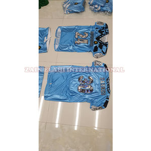 Uniformes de Fútbol Americano Personalizados al Por Mayor, Tallas Grandes, Transpirables y de Secado Rápido, Conjuntos de Camiseta y Pantalones Cortos para Club - Product Image 2
