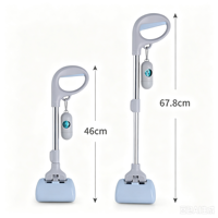 Ramasse-crottes pour chien et chat avec manche, pelle à excréments, pioche pour ramasser les déchets d'animaux, grande taille pour extérieur